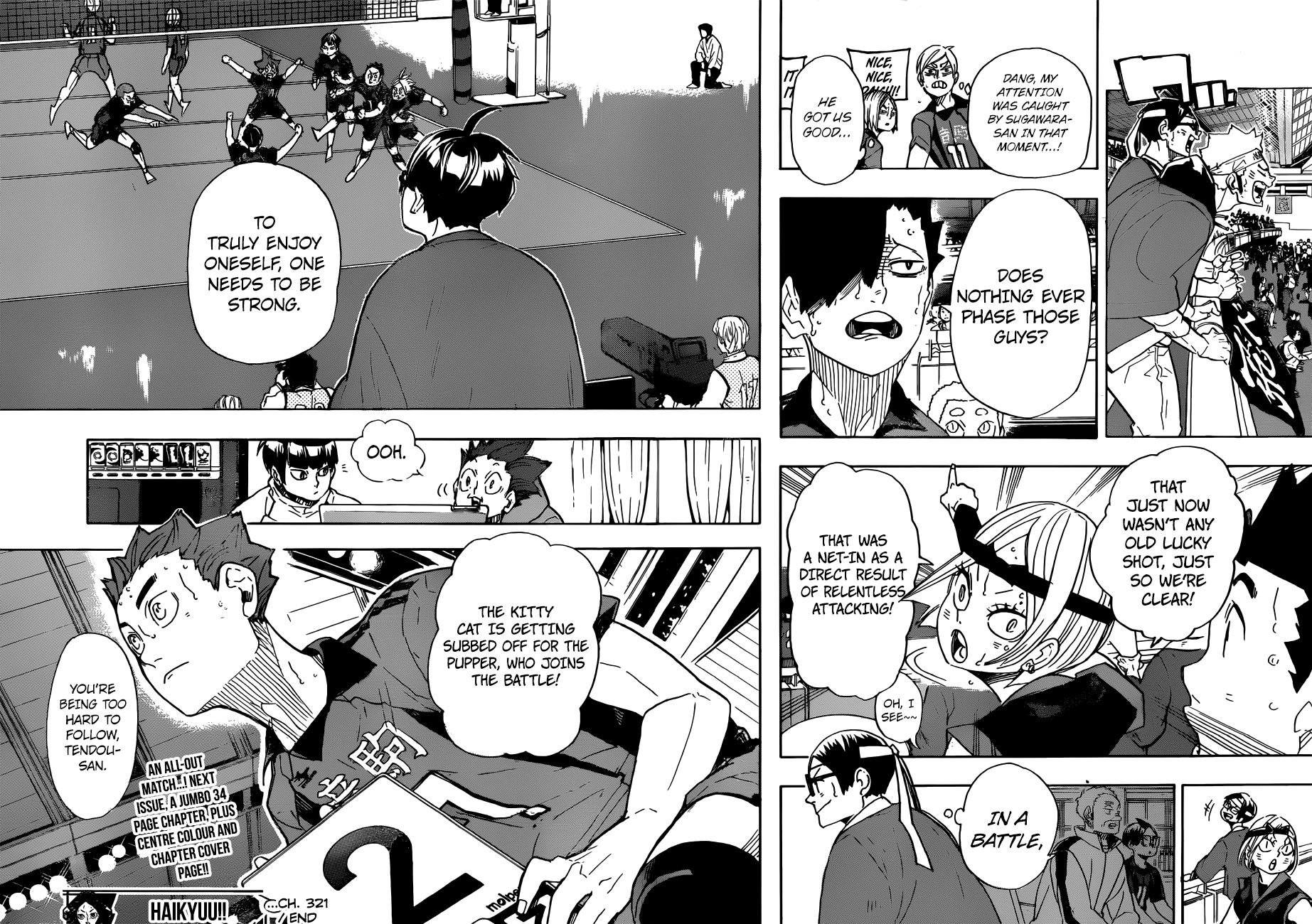 Haikyuu!!, Chapter 321 image 17